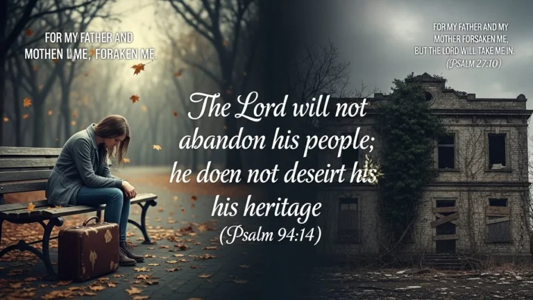 Bible Verses About Abandonment