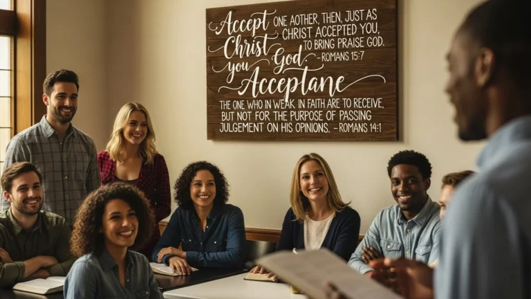 Bible Verses About Acceptance