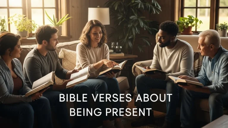 Bible Verses About Being Present