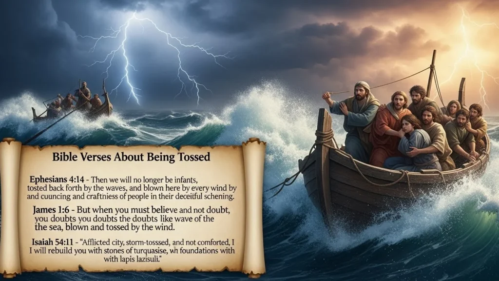 Bible Verses About Being Tossed