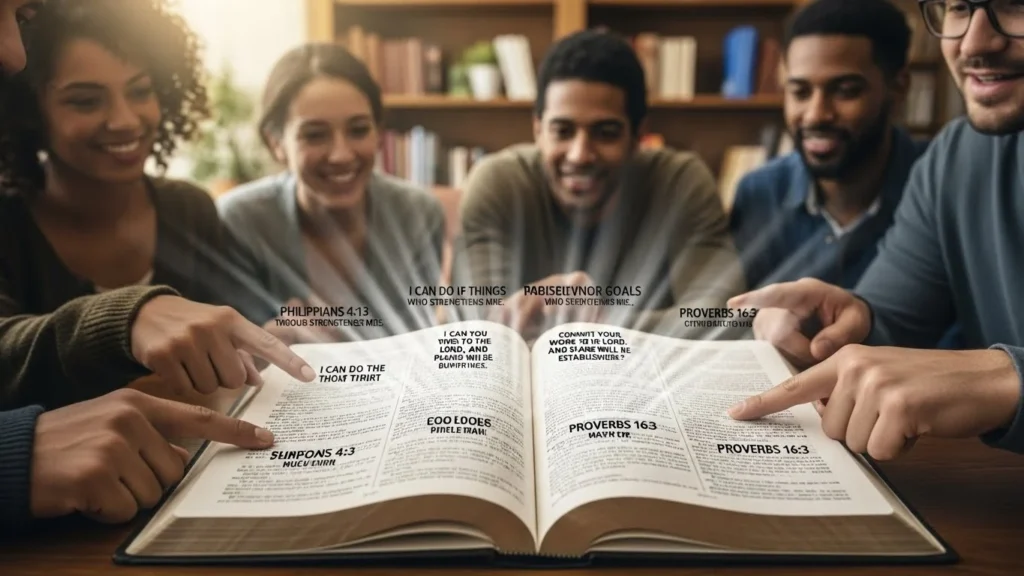 Bible verses about achieving goals