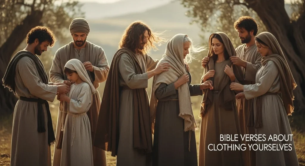 Bible Verses About Clothing Yourselves