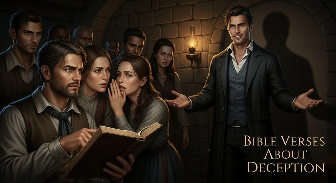 Deception Scriptures 28+ Bible Verses About Deception: Recognizing Lies and Seeking Truth in ...