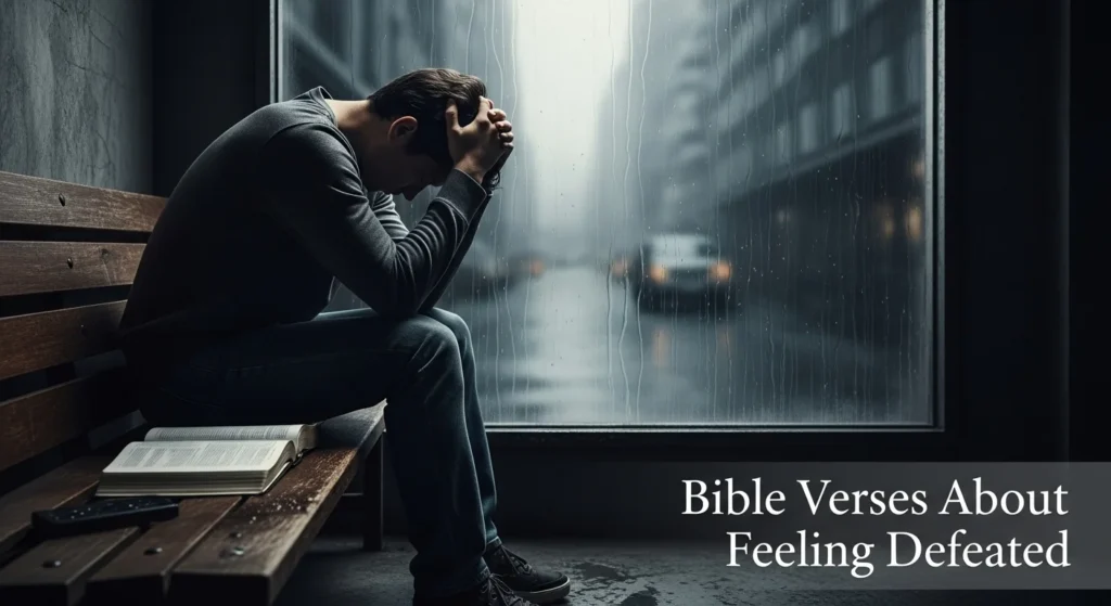 Bible Verses About Feeling Defeated