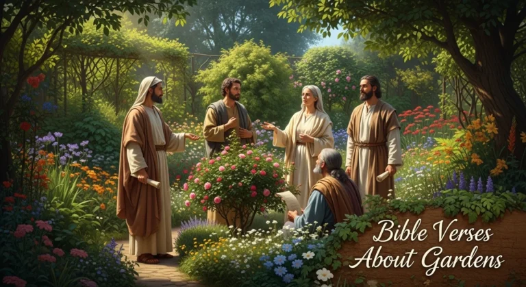 Bible Verses About Gardens