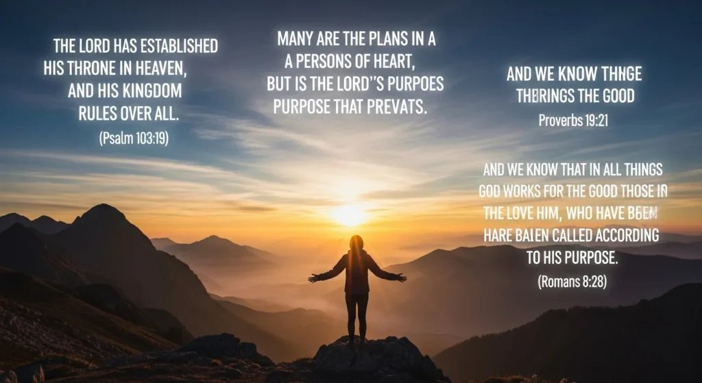 Bible Verses About God Being In Control