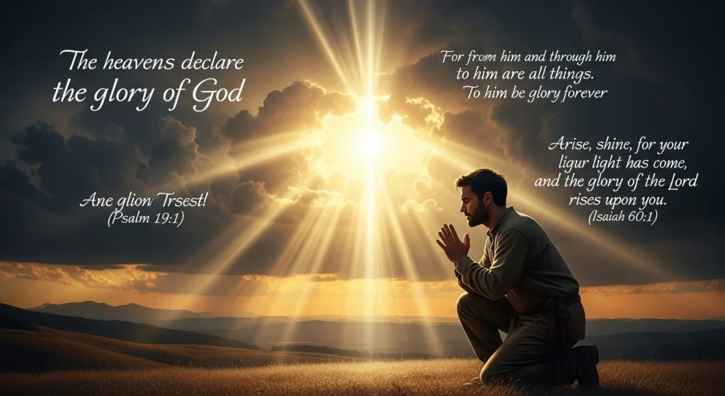 Bible Verses About God's Glory
