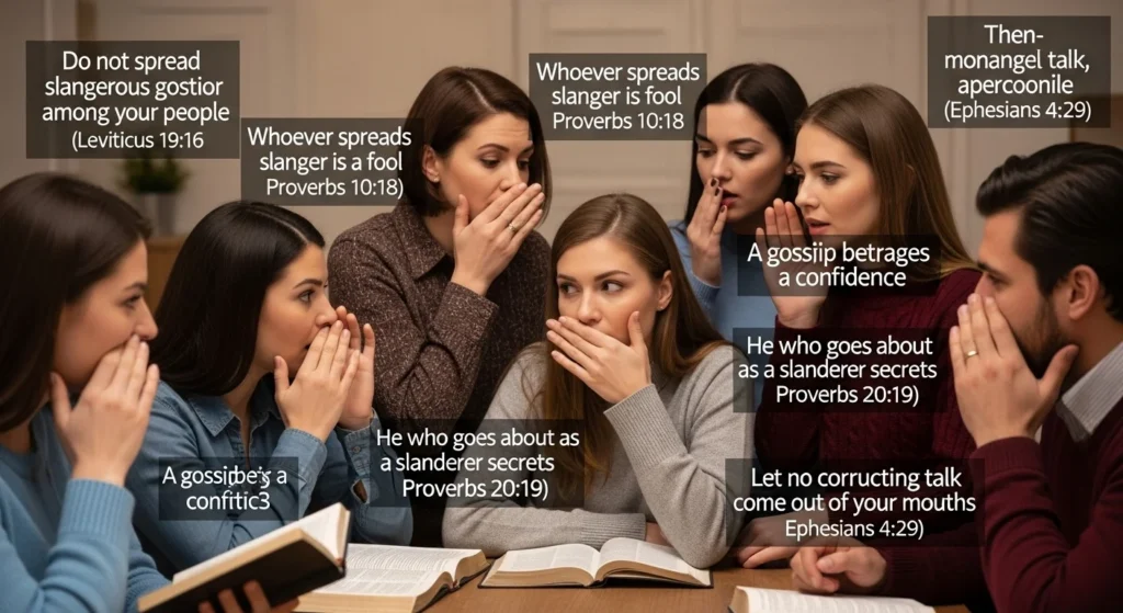 Bible Verses About Gossip