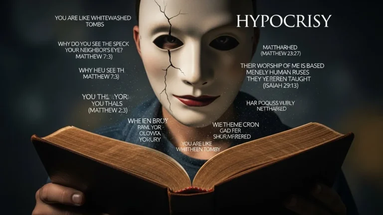 Bible Verses About Hypocrisy