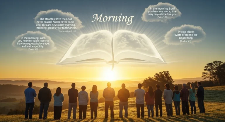 Bible Verses About Morning