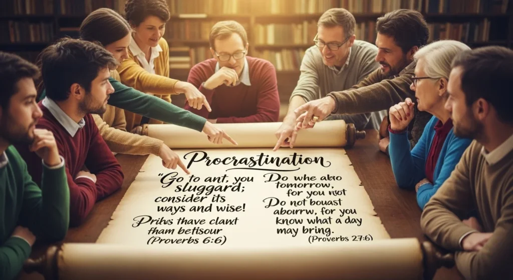 Bible Verses About Procrastination