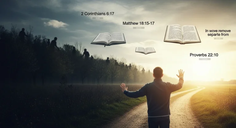 Bible Verses About Removing People