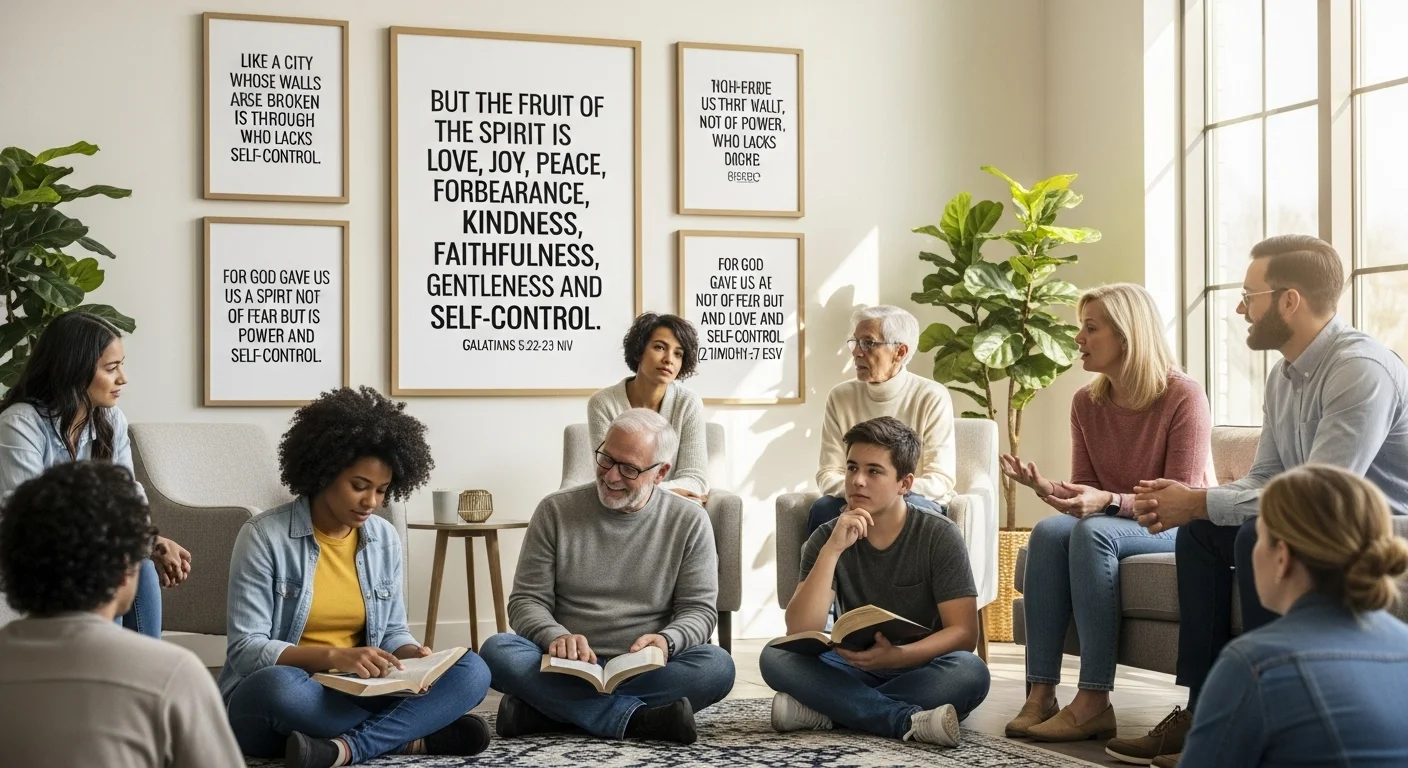 Self-Control Is a Fruit of the Spirit