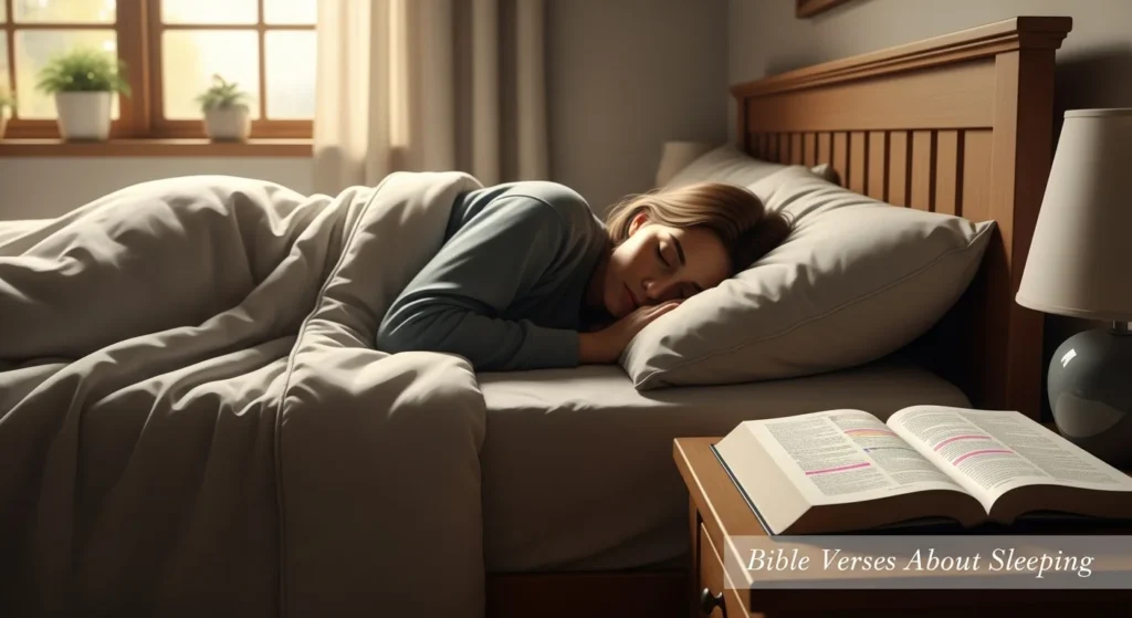Bible Verses About Sleeping