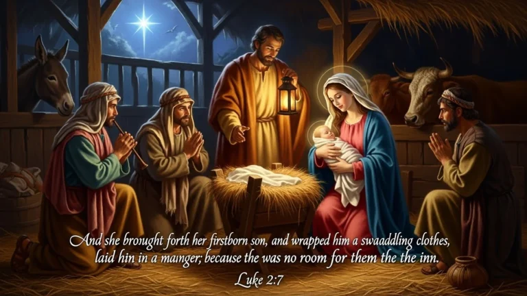Bible Verses About The Birth of Jesus