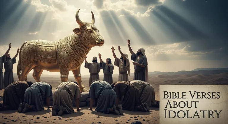 Bible Verses About idol