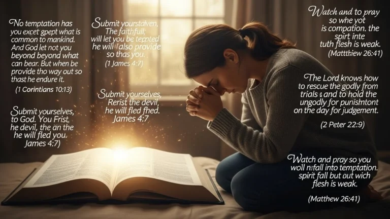 Bible Verses For Overcoming Temptation