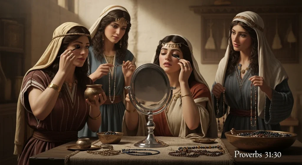 Bible verses about makeup