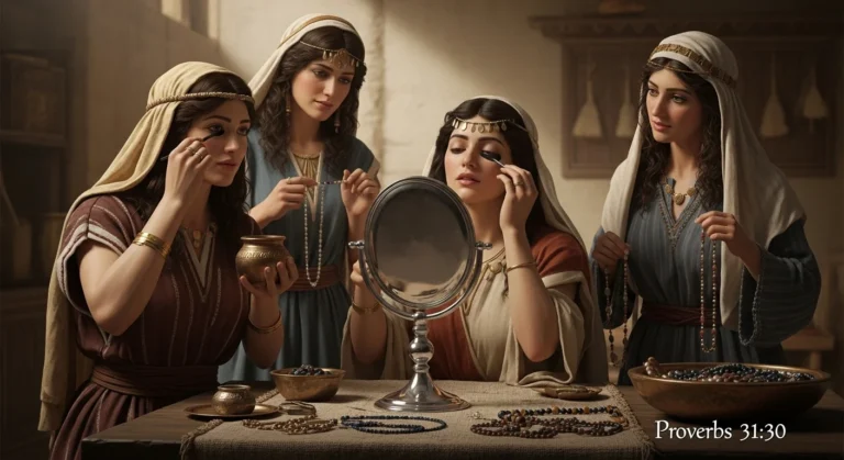 Bible verses about makeup