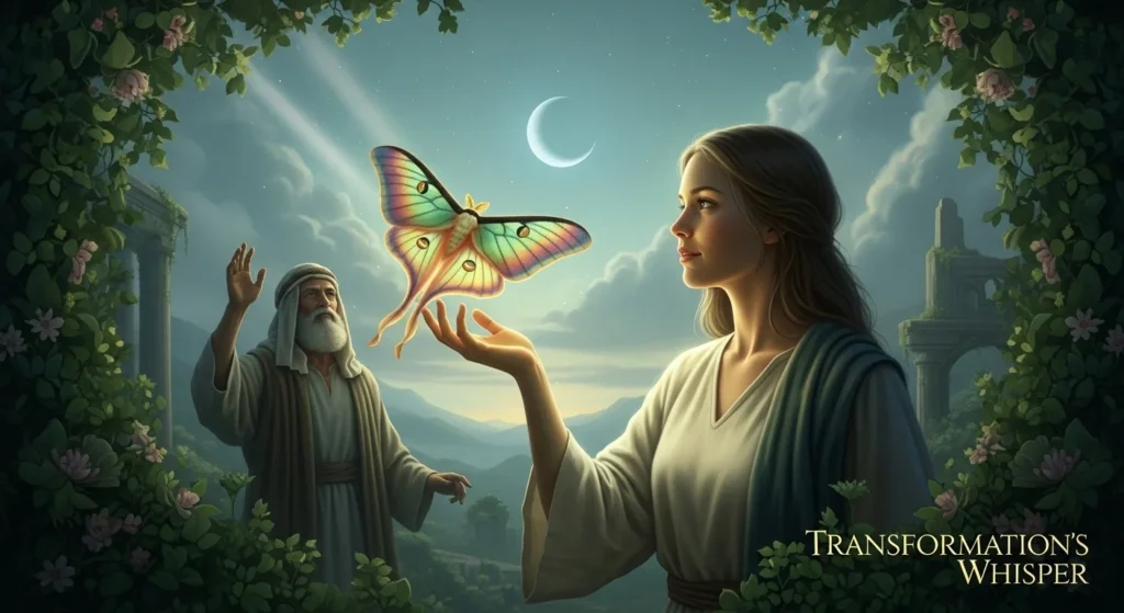 Biblical meaning of a luna moth