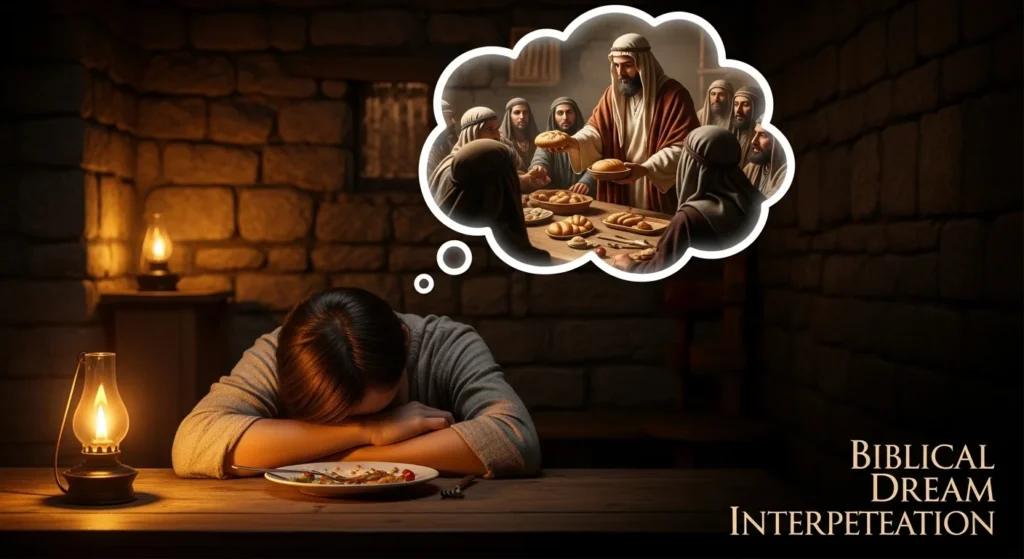 Eating food in a dream biblical meaning