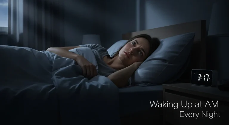 Waking up at AM every night