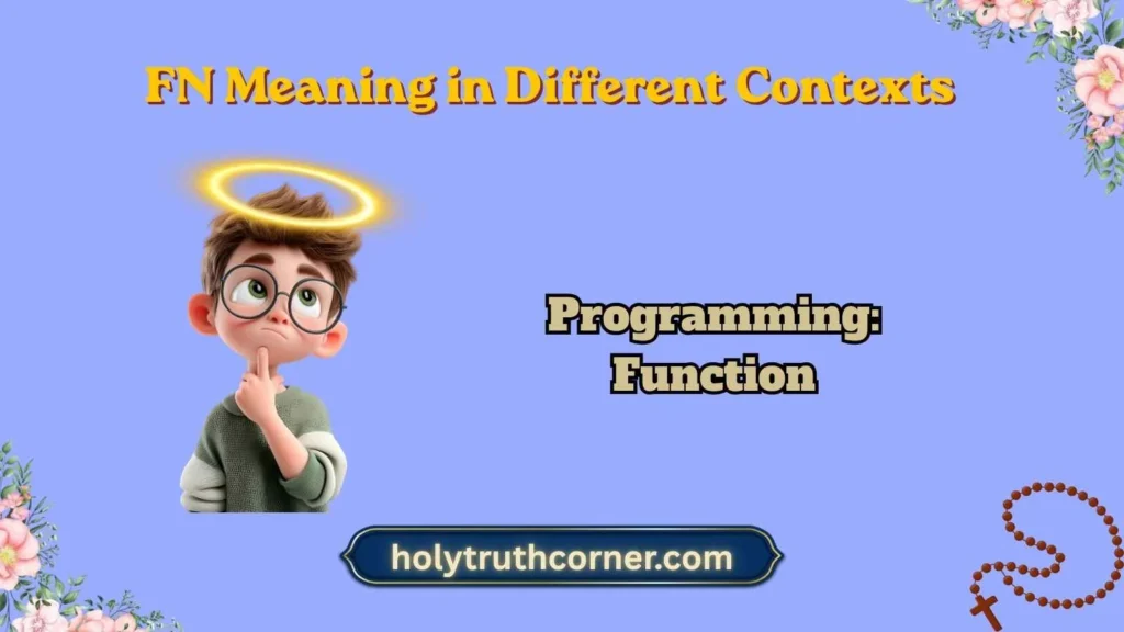 FN Meaning in Different Contexts