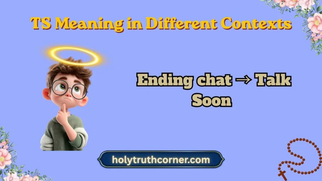 TS Meaning in Different Contexts
