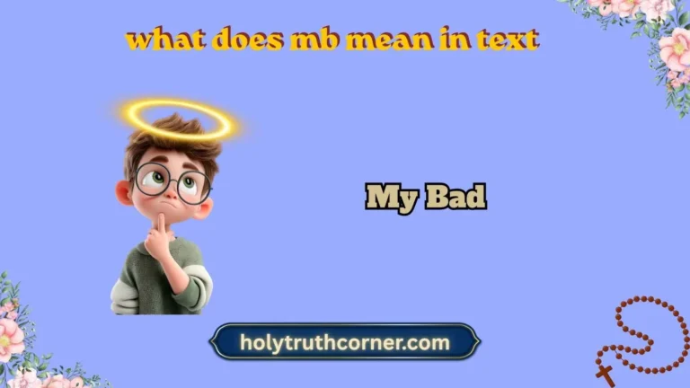 what does mb mean in text